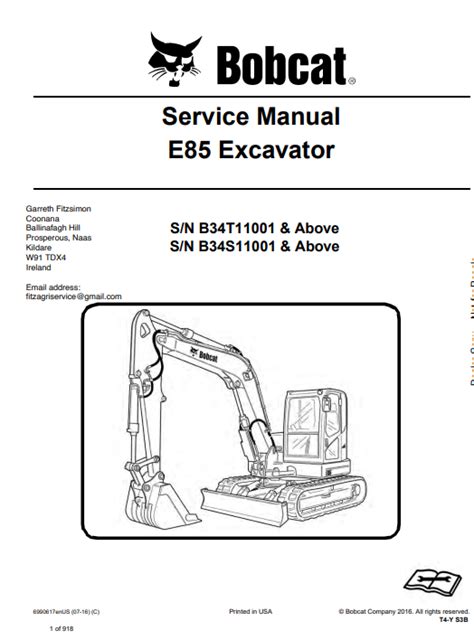 2016 bobcat e85 mini excavator|bobcat e85 manual.